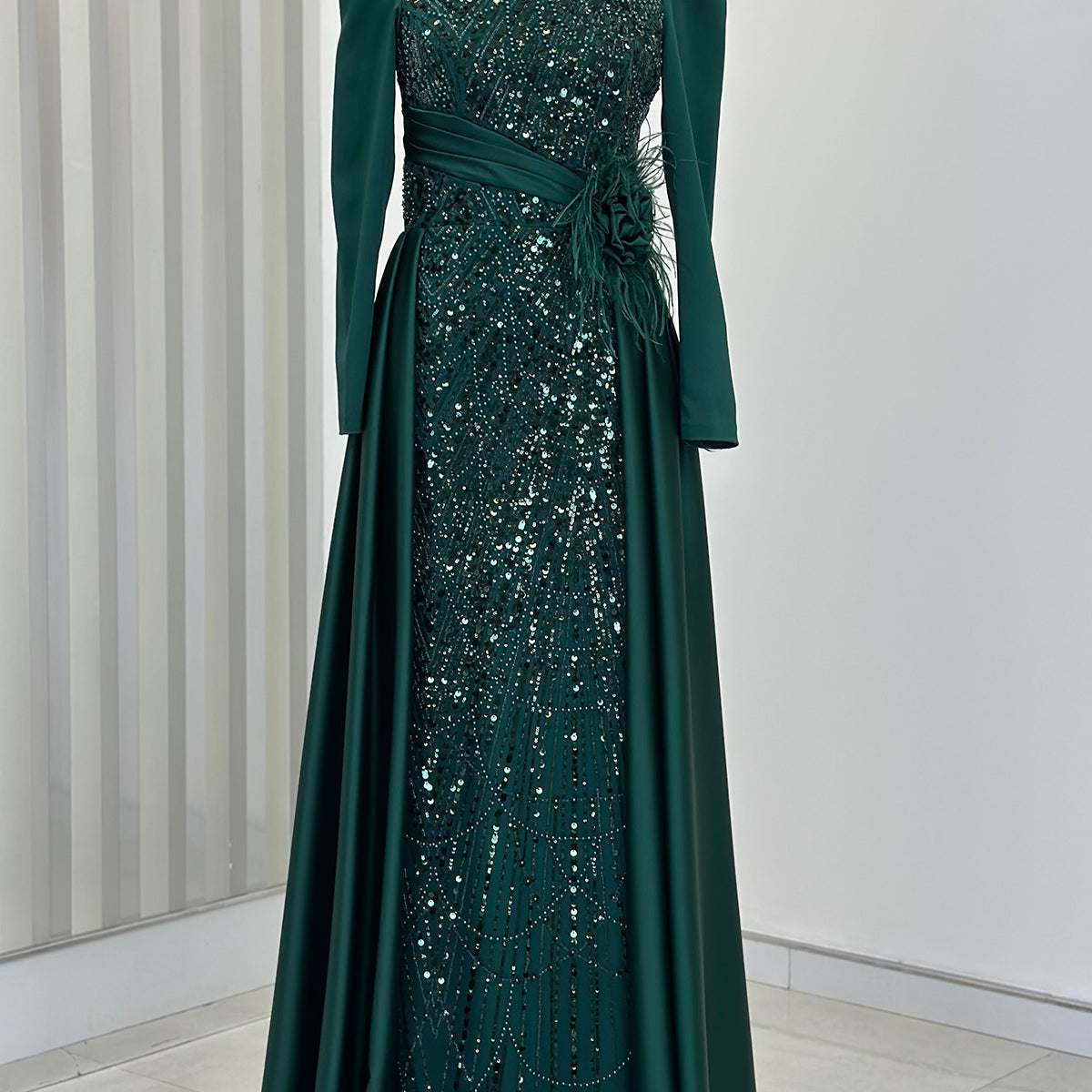 Flowers Evening Dress - RZFLW0104