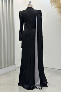 Verziertes Abendkleid - RZGRNL0204