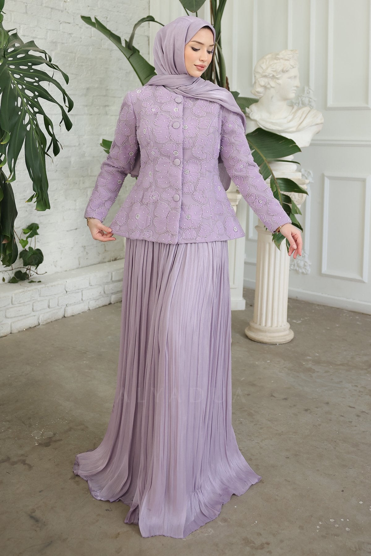 Felora Elbise Ceket Takım - RZFLR2802