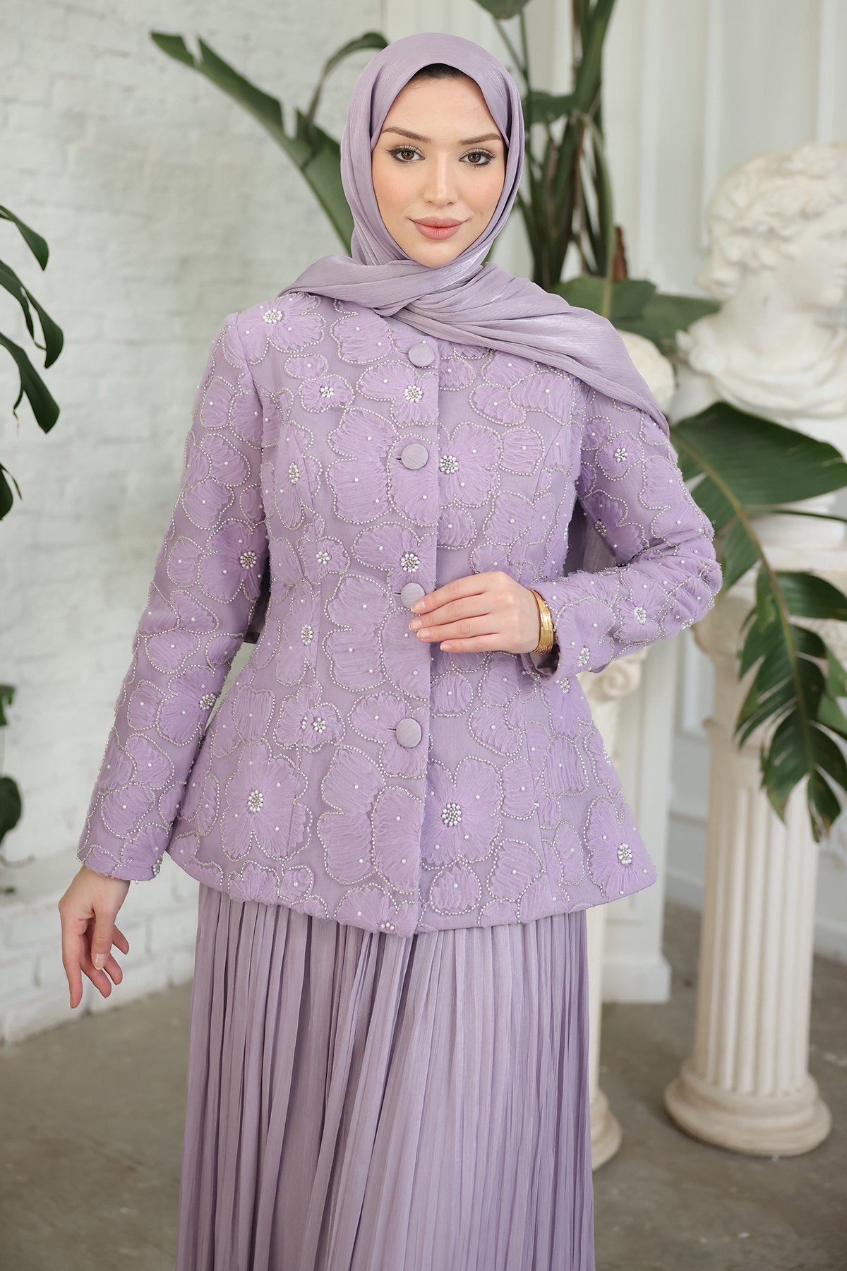 Felora Elbise Ceket Takım - RZFLR2802