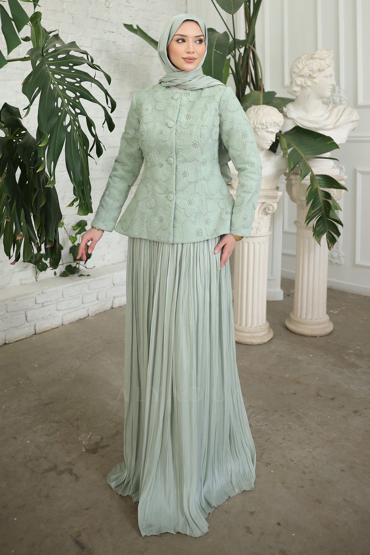 Felora Elbise Ceket Takım - RZFLR2802