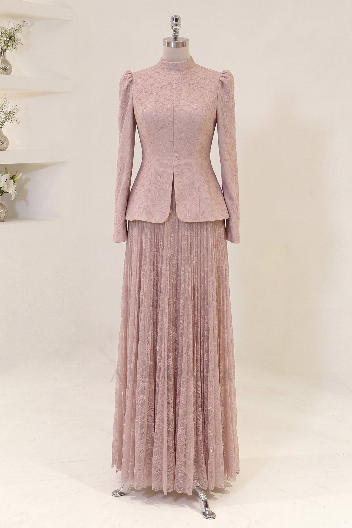 Peplum Nare Abiye - NKNRA0907