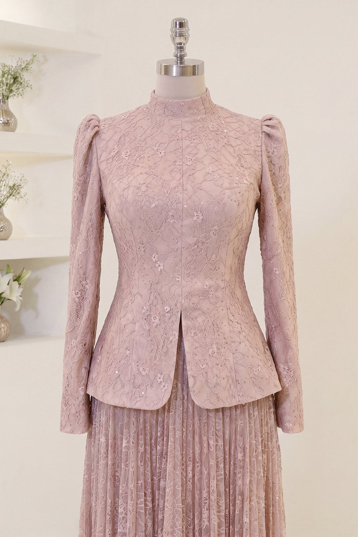 Peplum Nare Abiye - NKNRA0907