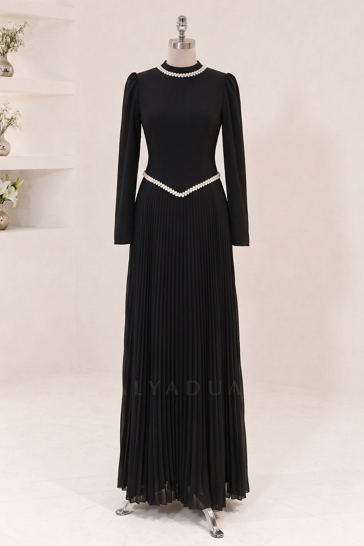 Plisierter Lidya Abendkleid - AHLDY2008
