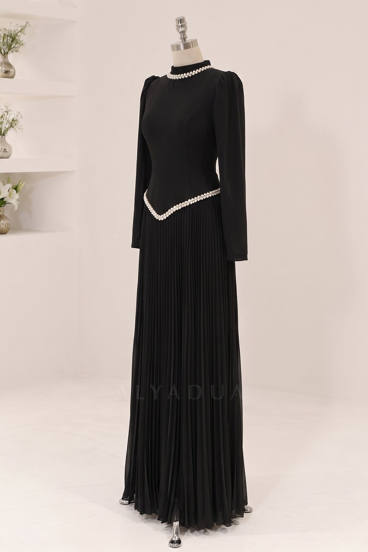 Plisierter Lidya Abendkleid - AHLDY2008