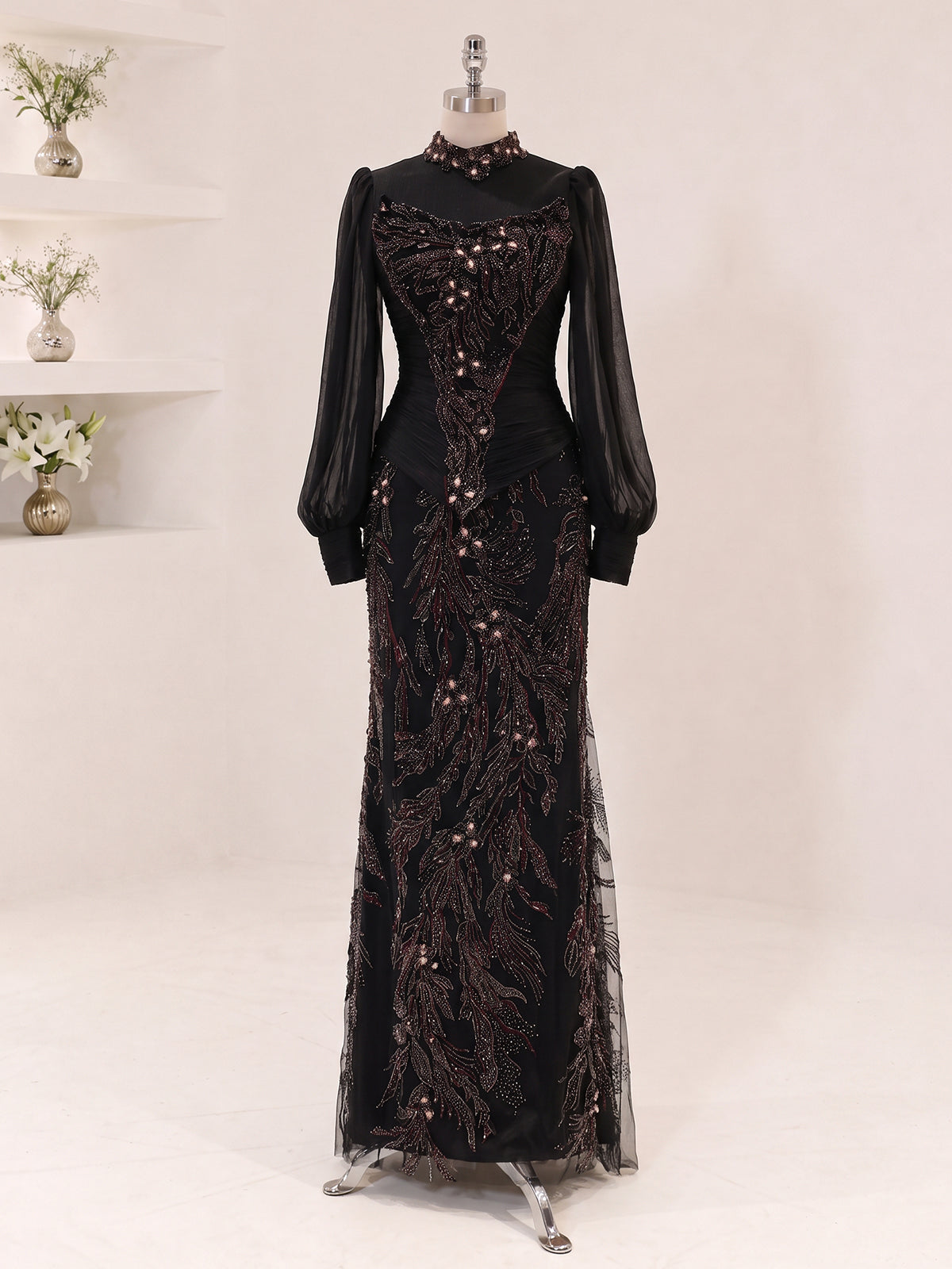 Korseli Taşlı Lorena Abiye - RZLRN2009