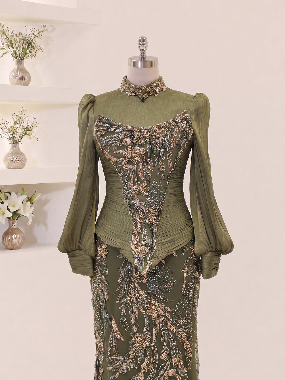 Korseli Taşlı Lorena Abiye - RZLRN2009