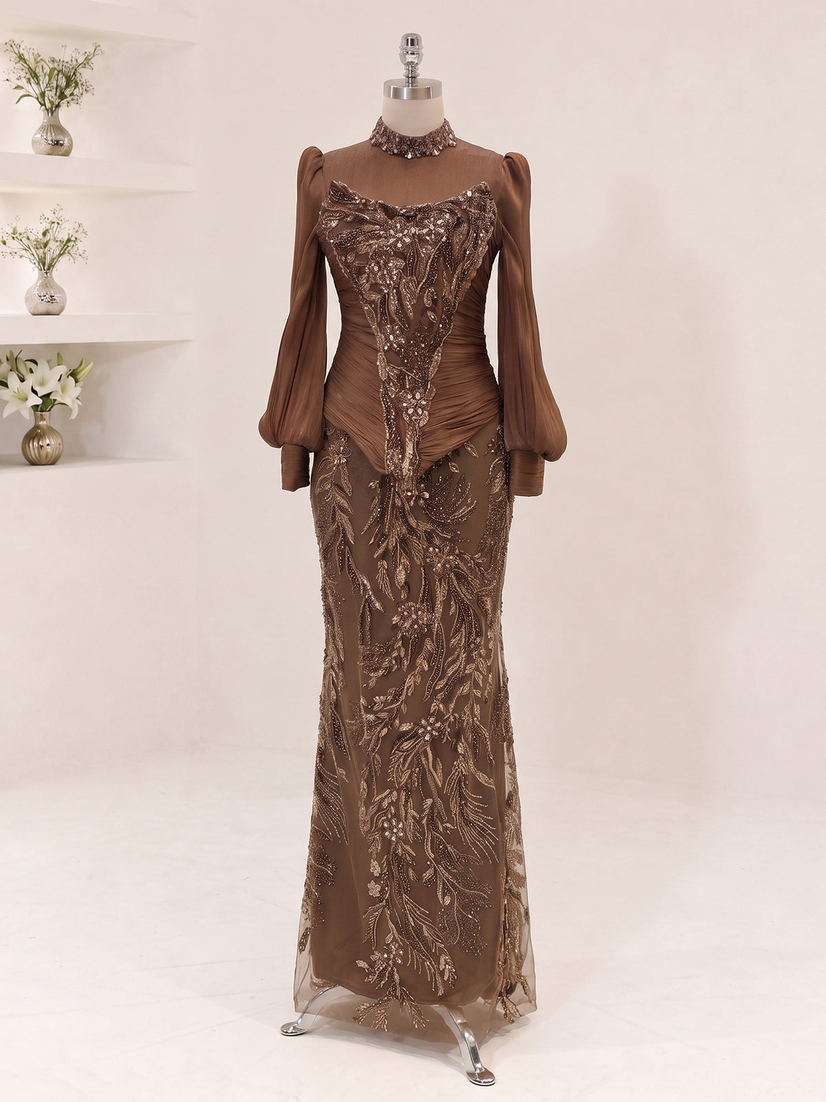 Korseli Taşlı Lorena Abiye - RZLRN2009