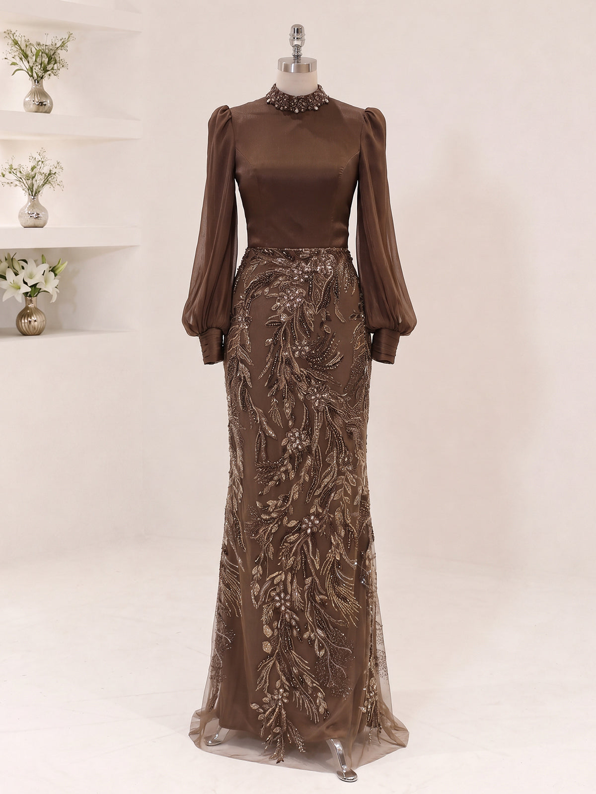 Korseli Taşlı Lorena Abiye - RZLRN2009
