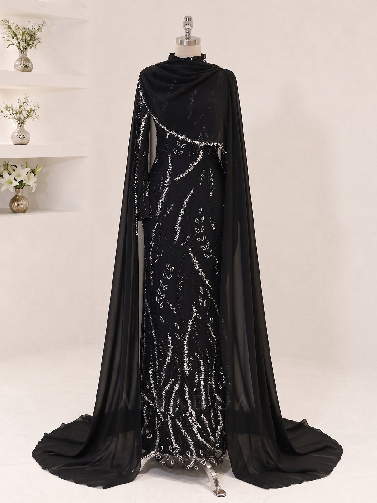 Robe de Soirée en Chiffon Elvina - RZELV2109