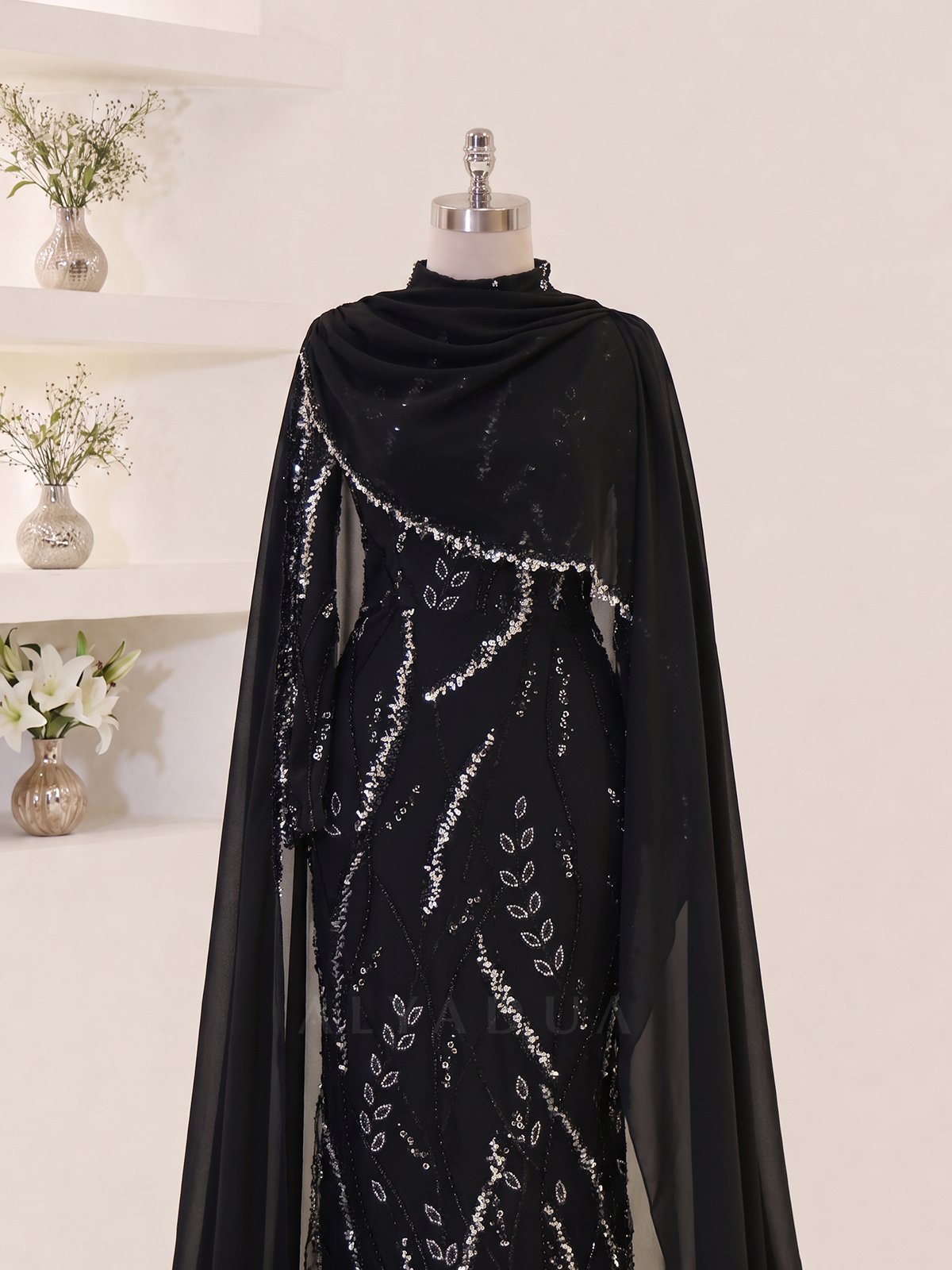 Robe de Soirée en Chiffon Elvina - RZELV2109