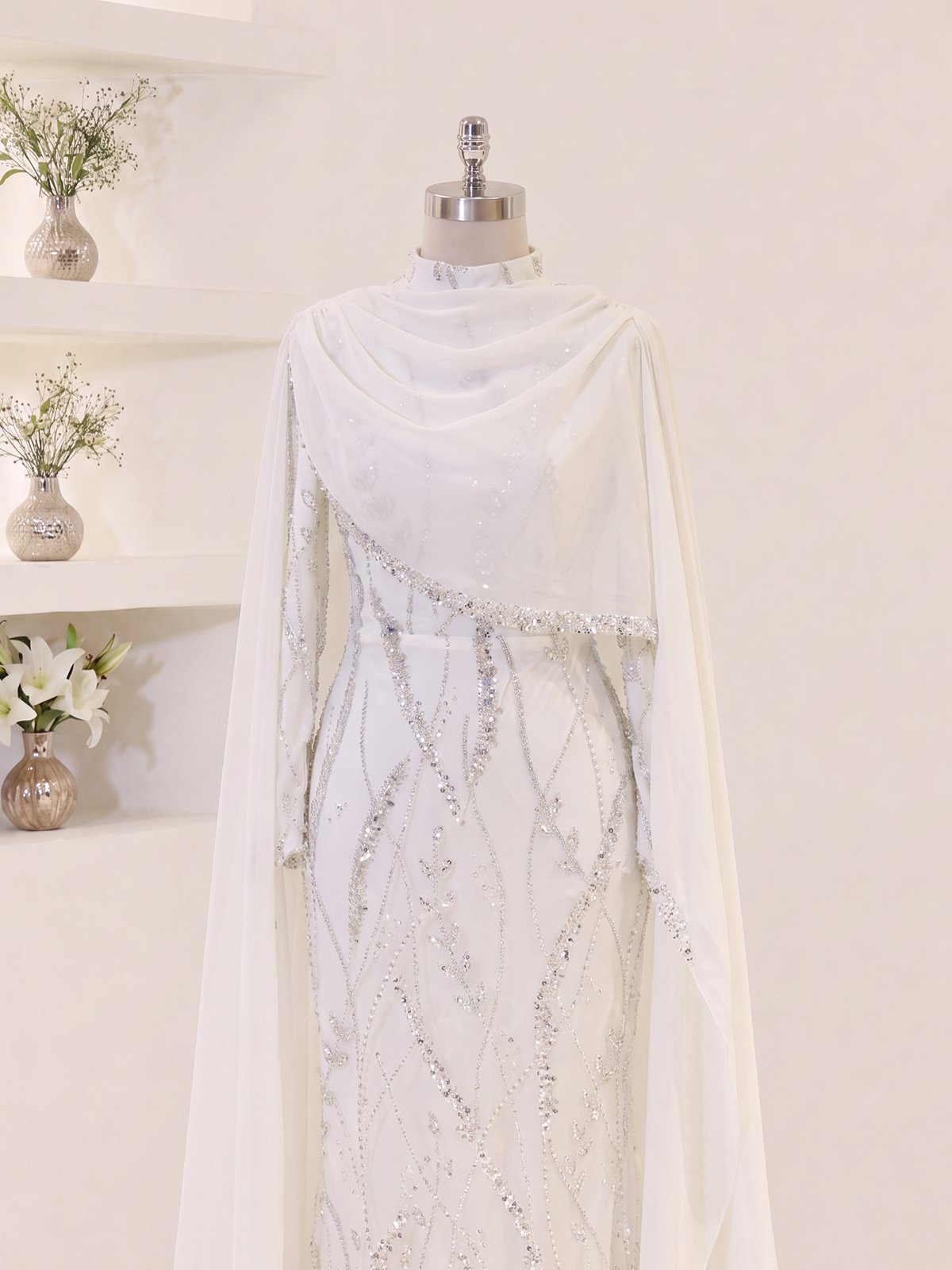 Robe de Soirée en Chiffon Elvina - RZELV2109