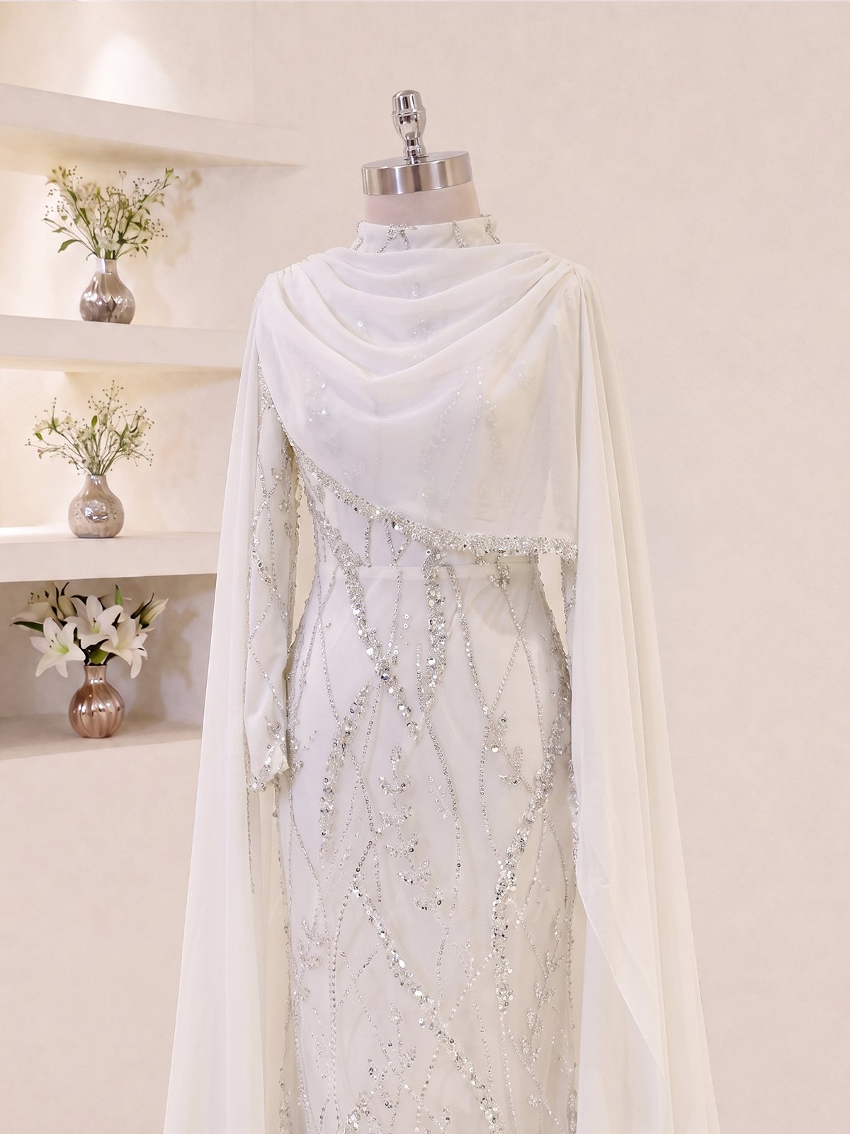Robe de Soirée en Chiffon Elvina - RZELV2109