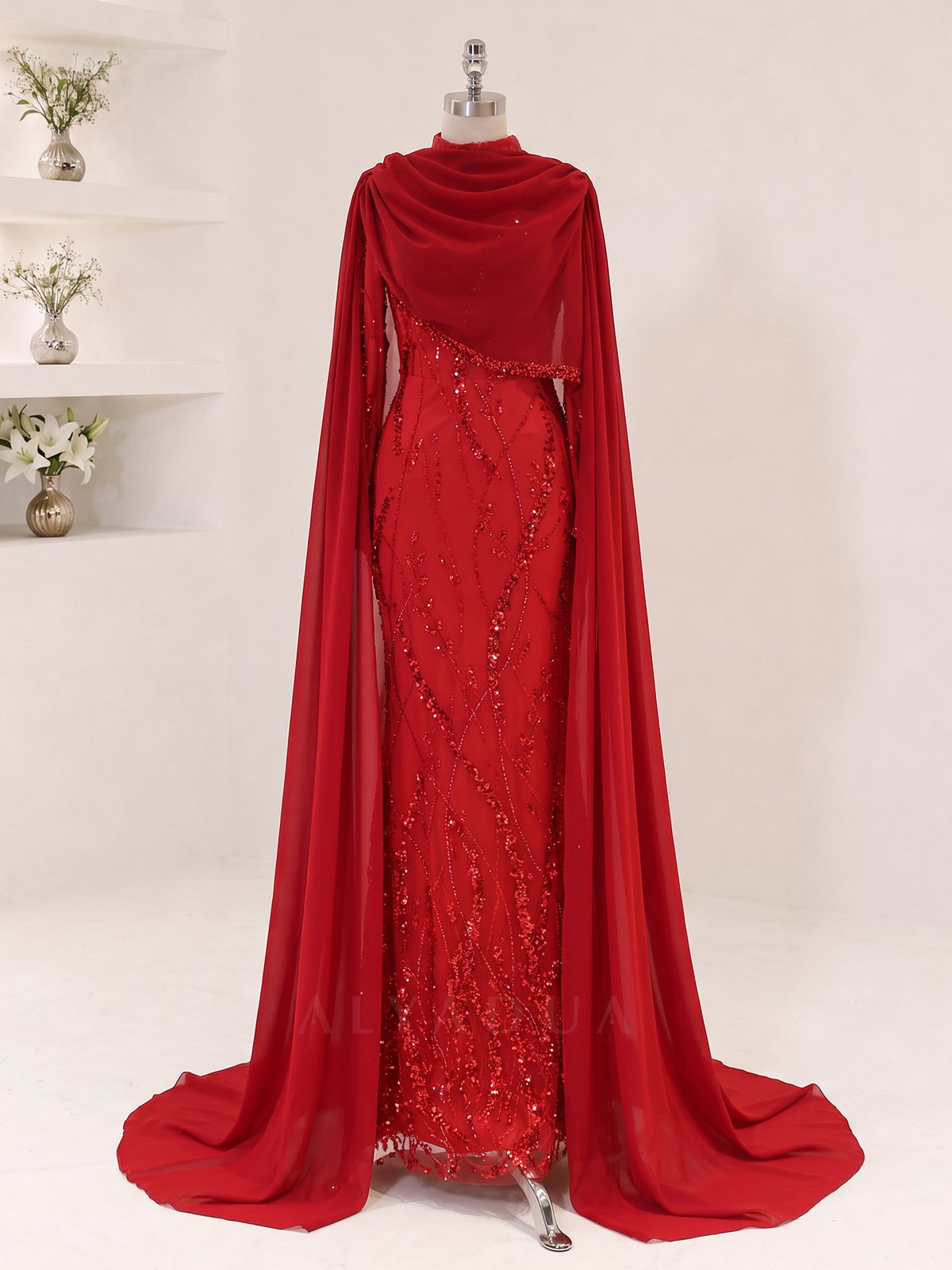 Robe de Soirée en Chiffon Elvina - RZELV2109
