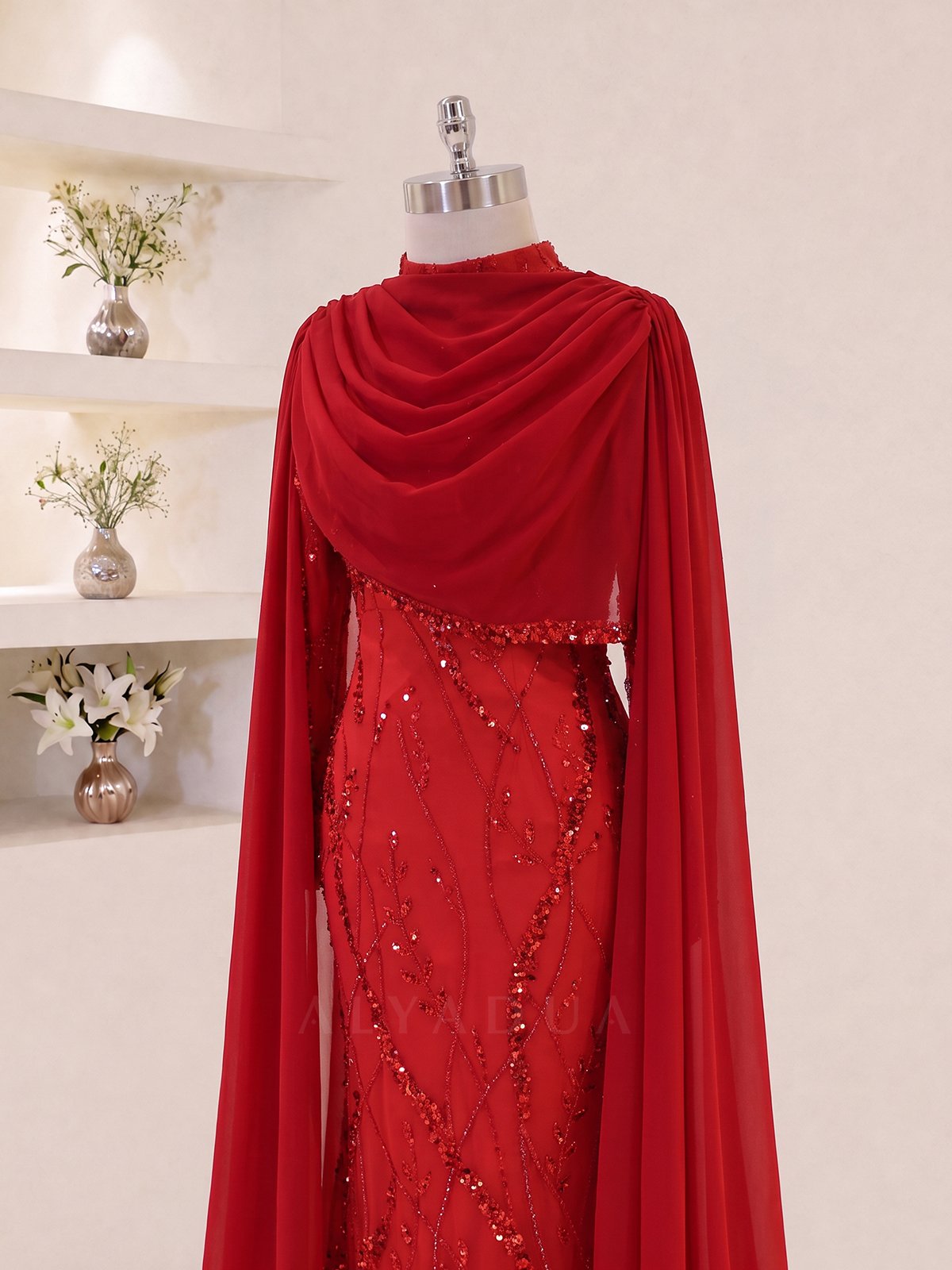 Robe de Soirée en Chiffon Elvina - RZELV2109