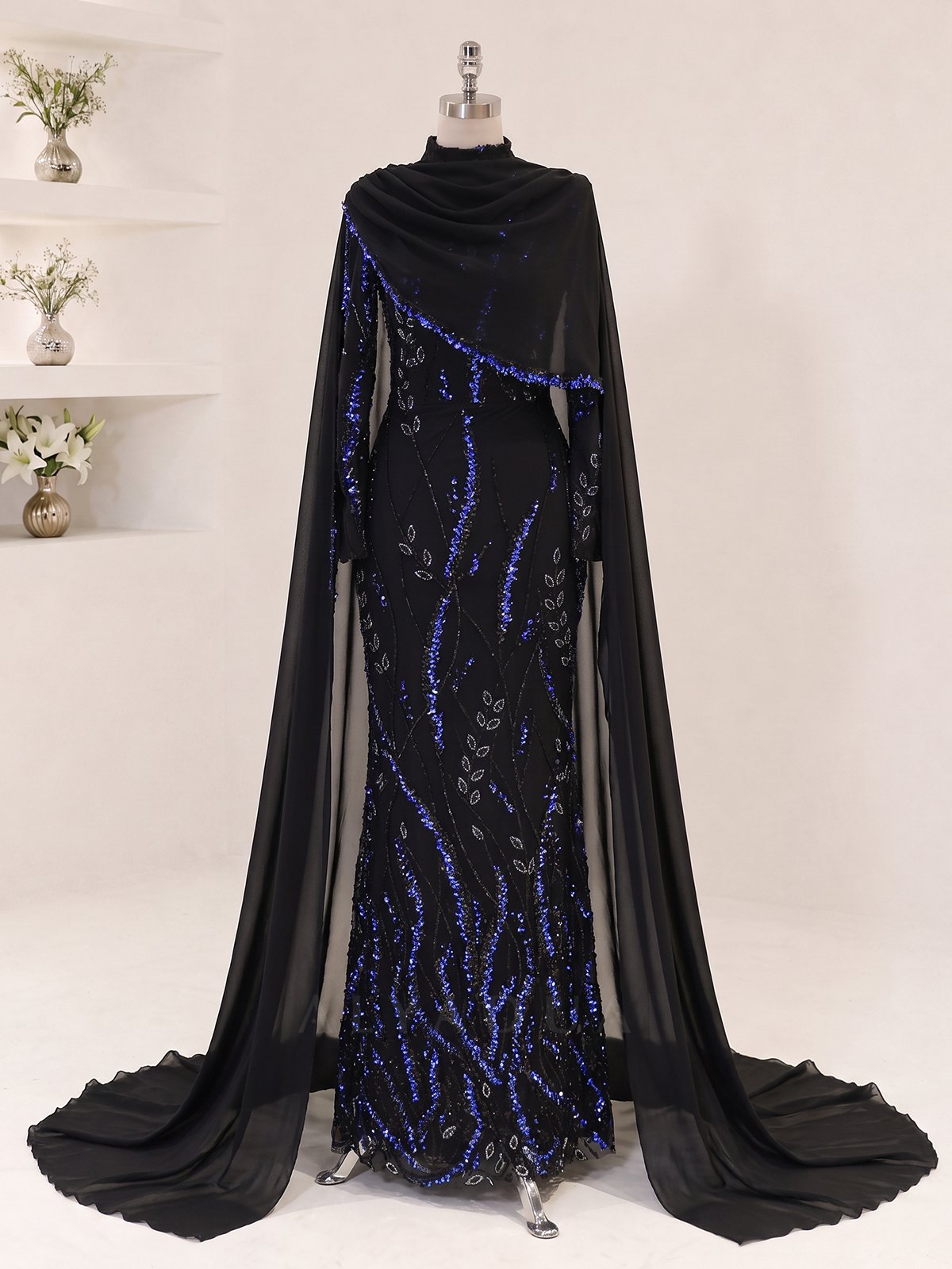 Robe de Soirée en Chiffon Elvina - RZELV2109
