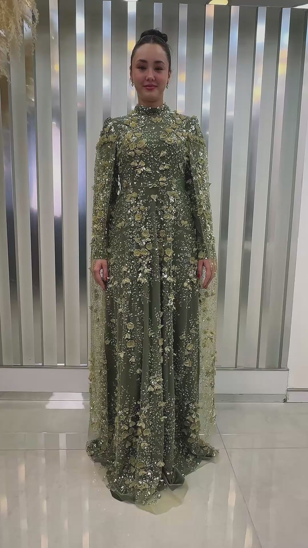 Afife Evening Dress - BBAFF1104