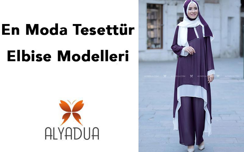 En Moda Tesettür Elbise Modelleri Nelerdir?