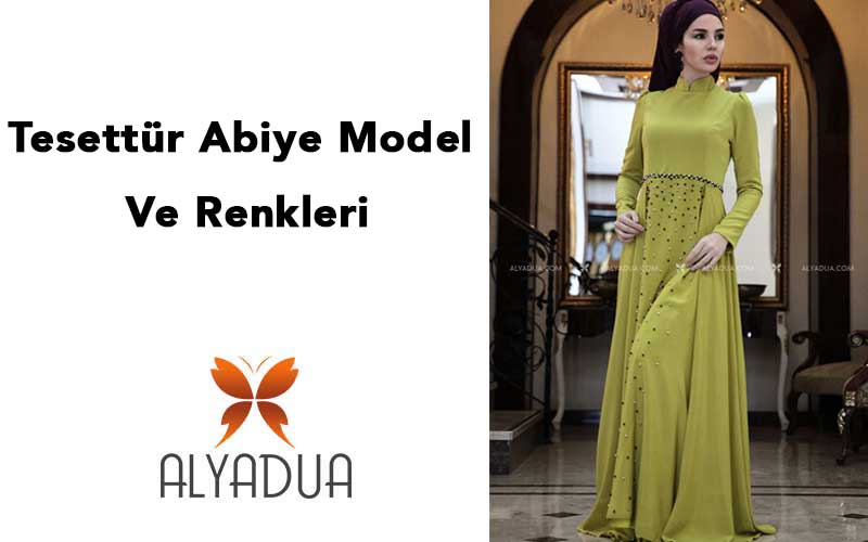 Tesettür Abiye Model Ve Renkleri