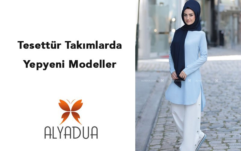 Tesettür Takımlarda Yepyeni Modeller