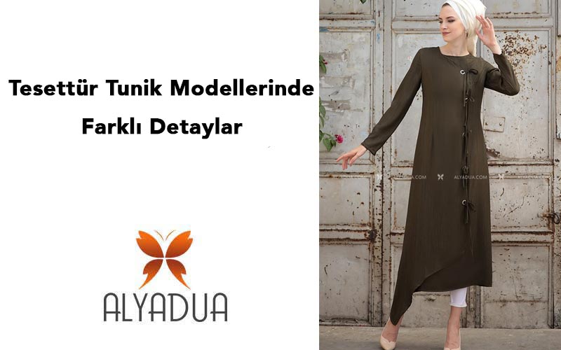 Tesettür Tunik Modellerinde Farklı Detaylar